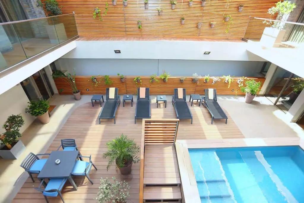 Luxury Apartment At Corniche , Seaview Close Beach 卡萨布兰卡 外观 照片